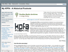 Tablet Screenshot of kpfahistory.info
